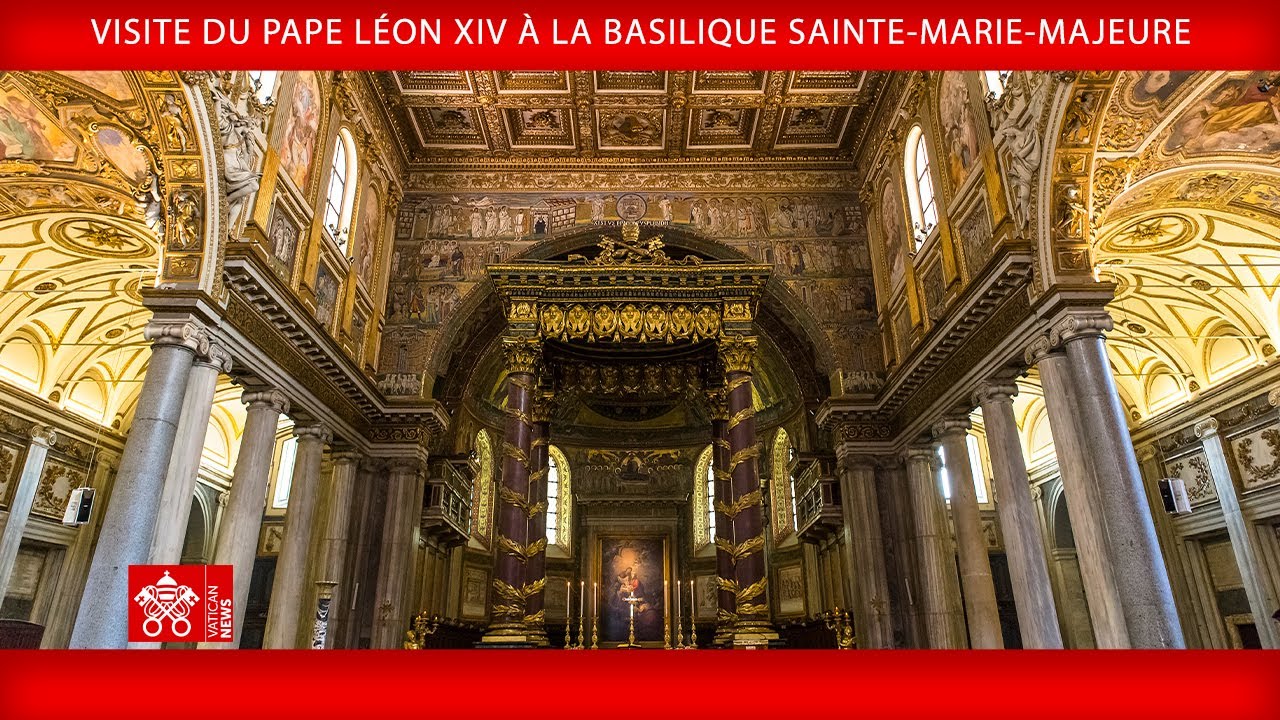 Visite de la Basilique Sainte-Marie-Majeure, 25 mai 2025 - Pape Léon XIV