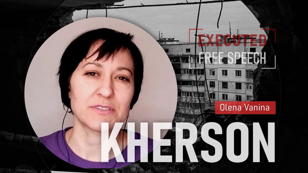 Armed men come to you and you cannot do anything about it. A story by journalist Olena Vanina