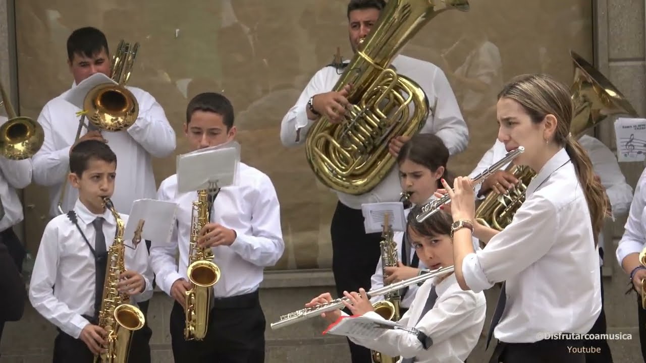 2024. 9 Xuño. Mozos do penedo. Banda de Música Municipal de Caldas de Reis (Caldas de Reis)