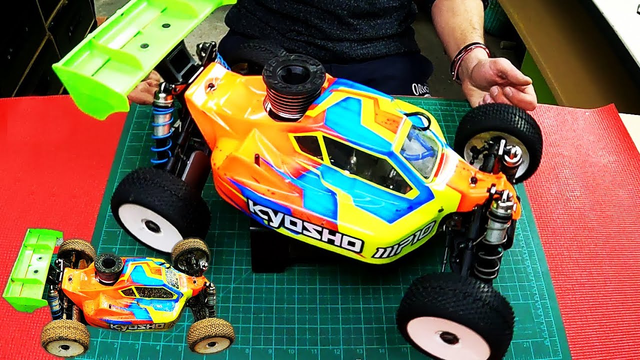 Kyosho Mp10 cleaning after track day