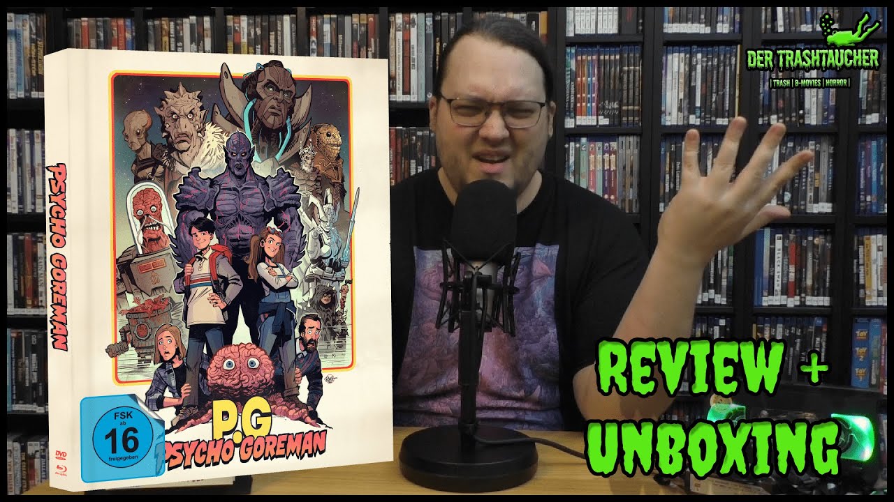 PSYCHO GOREMAN Mediabook A von Koch Films | Review + Unboxing | Der Trashtaucher