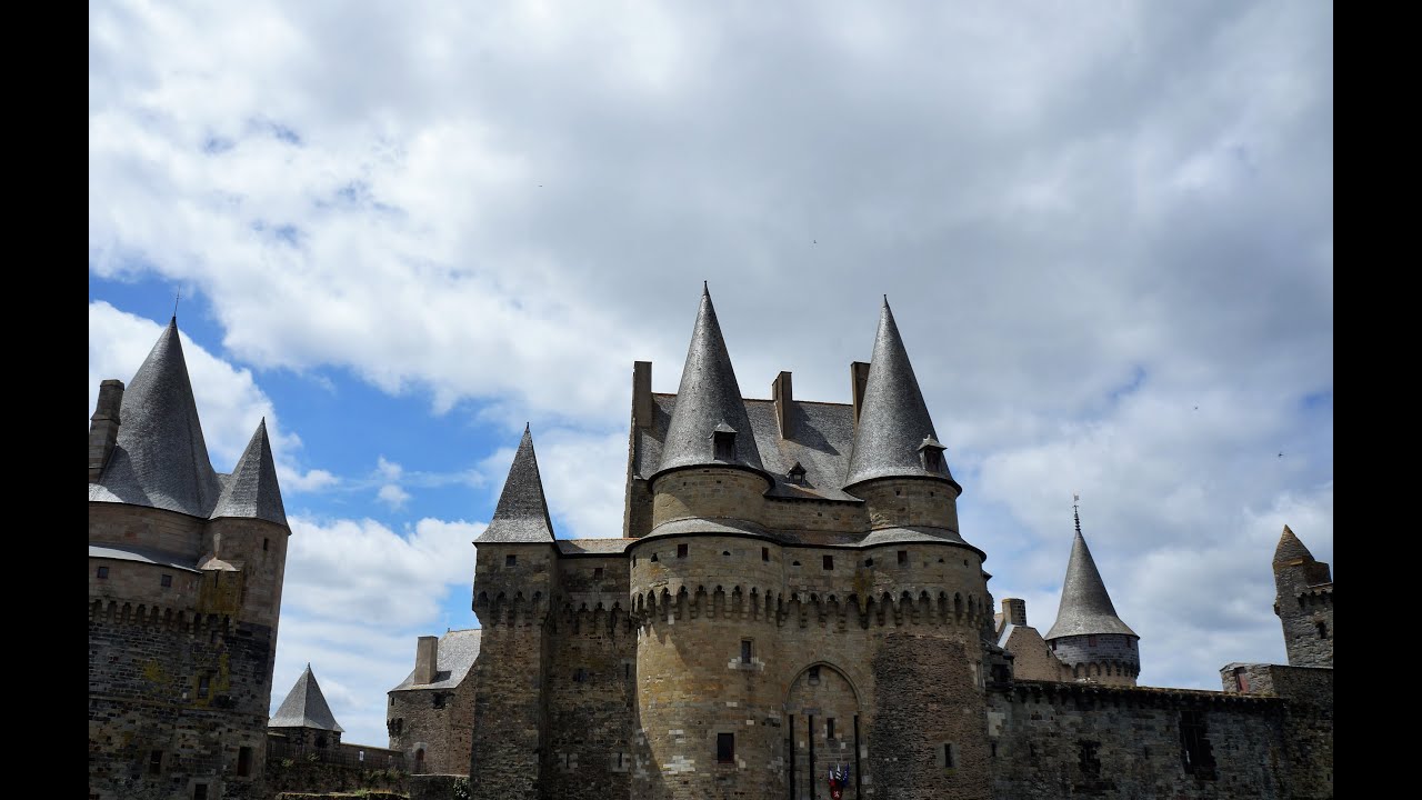 Château fort de Vitré  Ille et Vilaine.Brittany Castle.