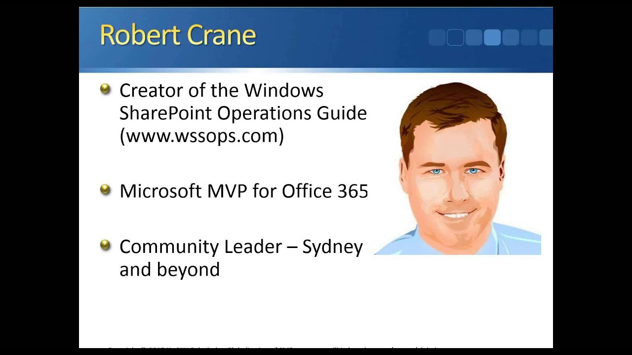 Globalization of SMB - Robert Crane