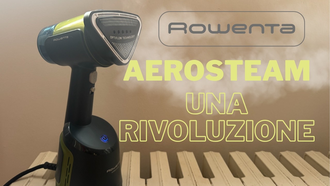 Rowenta AeroSteam: finalmente il ferro da stiro verticale che funziona!!