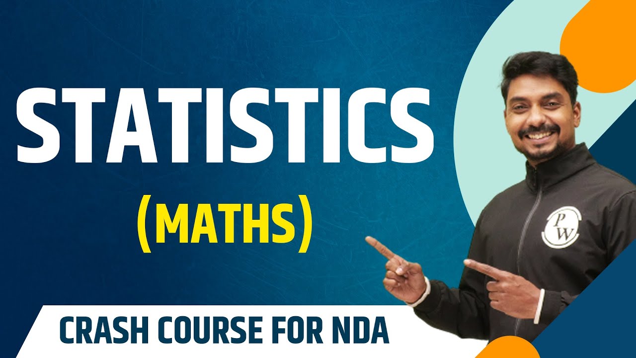 Statistics : Maths | Theory with MCQs | NDA Crash Course
