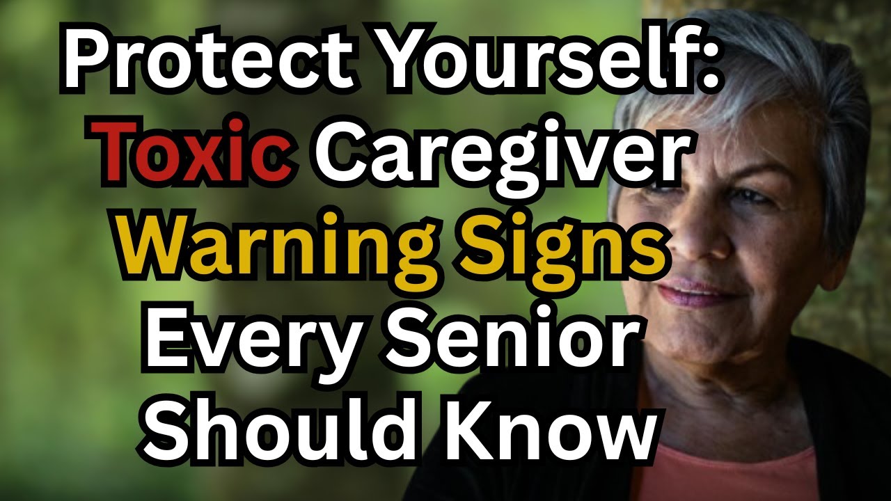Protect Yourself Toxic Caregiver Warning Signs Every Senior Should Know