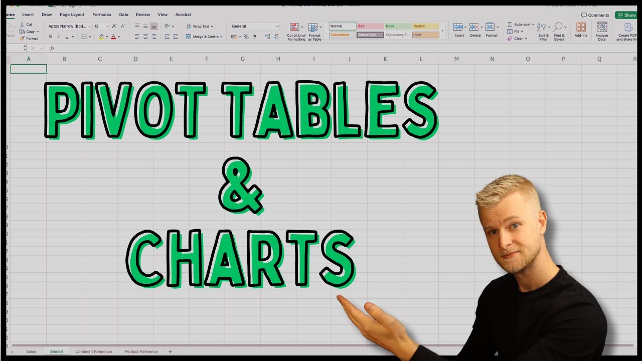 How to Create a Pivot Table and Pivot Chart in Excel (SIMPLE SOLUTIONS with EXAMPLES)