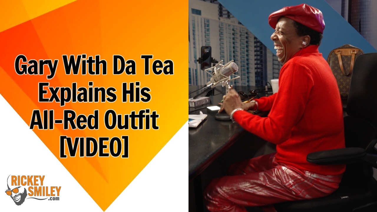 Gary With Da Tea Explains His All-Red Outfit