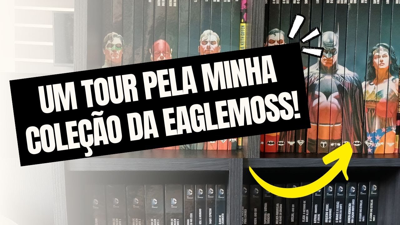 Mostrando a minha coleção de HQs da Eaglemoss