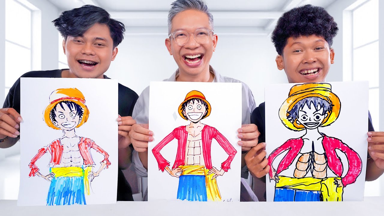 SIAPA BISA MENGGAMBAR ONE PIECE TERBAIK??!!