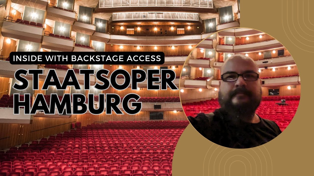 Inside the Hamburg State Opera (Hamburgische Staatsoper), with Backstage Access, Germany