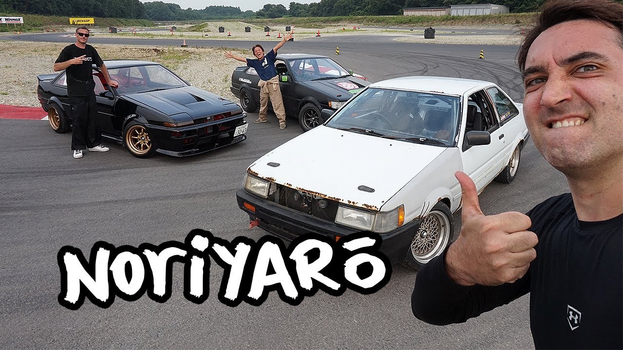 AE86 FINALLY drifts well (and a crash, not me)