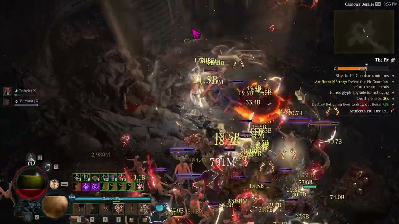 Diablo 4 S11 Eternal Realm PIT 130 Paladin 2026 02 10