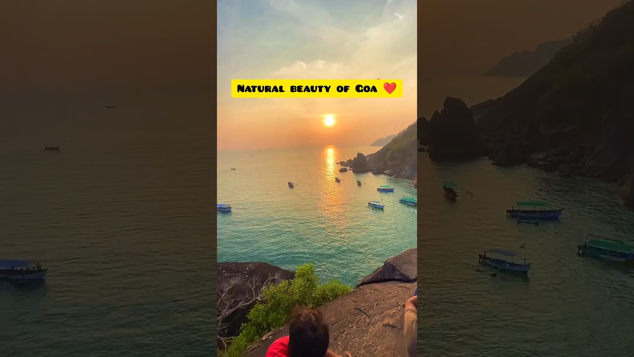 unseen beautiful beach ⛱️#goa #goavlogs