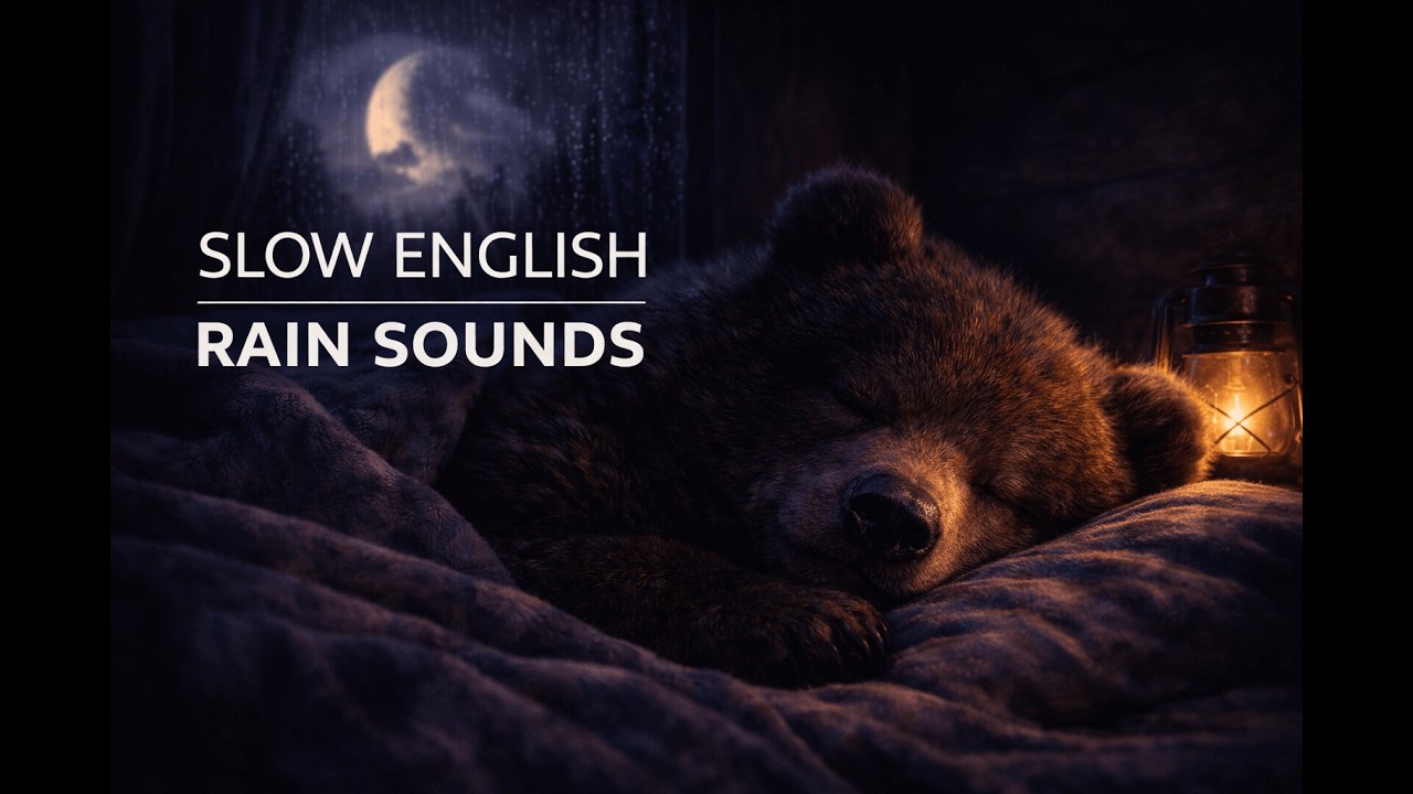 Deep Sleep Bedtime Story in Slow English 🌙 Benny’s Quiet Night (Slow English)