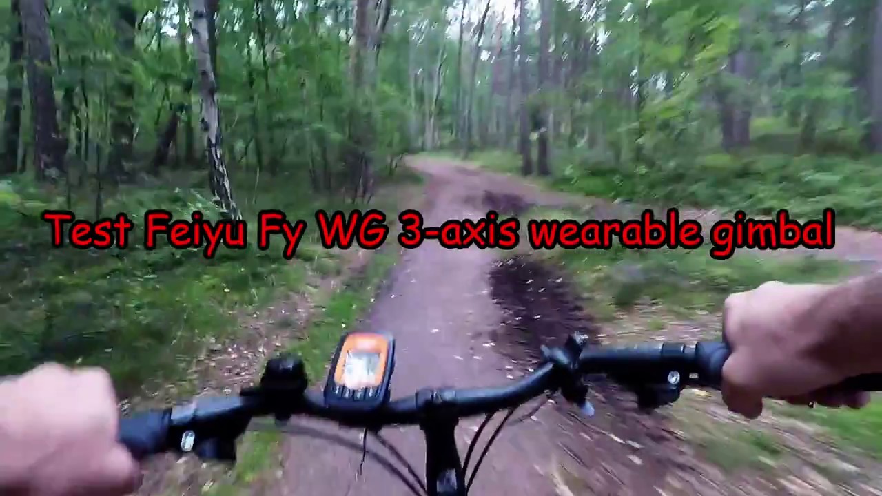 FeiYu-Tech FY-WG 3-Axis Wearable Gimbal - Bike Test (Test Rowerowy) Go-Pro