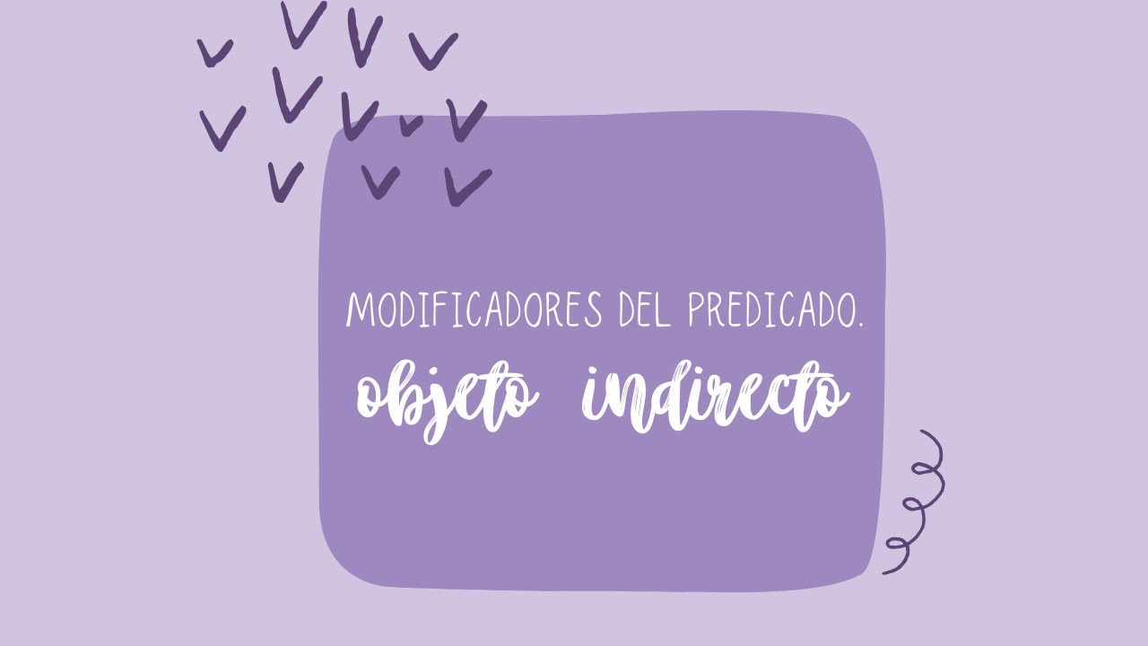 OBJETO INDIRECTO