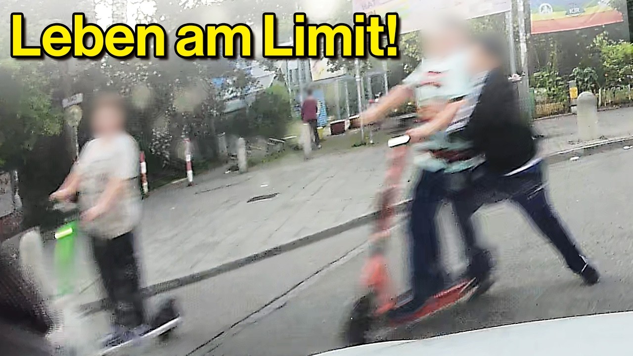 Irre E-Scooter Fahrer, Instant-Karma und Rechtsüberholen | Dashcam Deutschland #153 | #germany