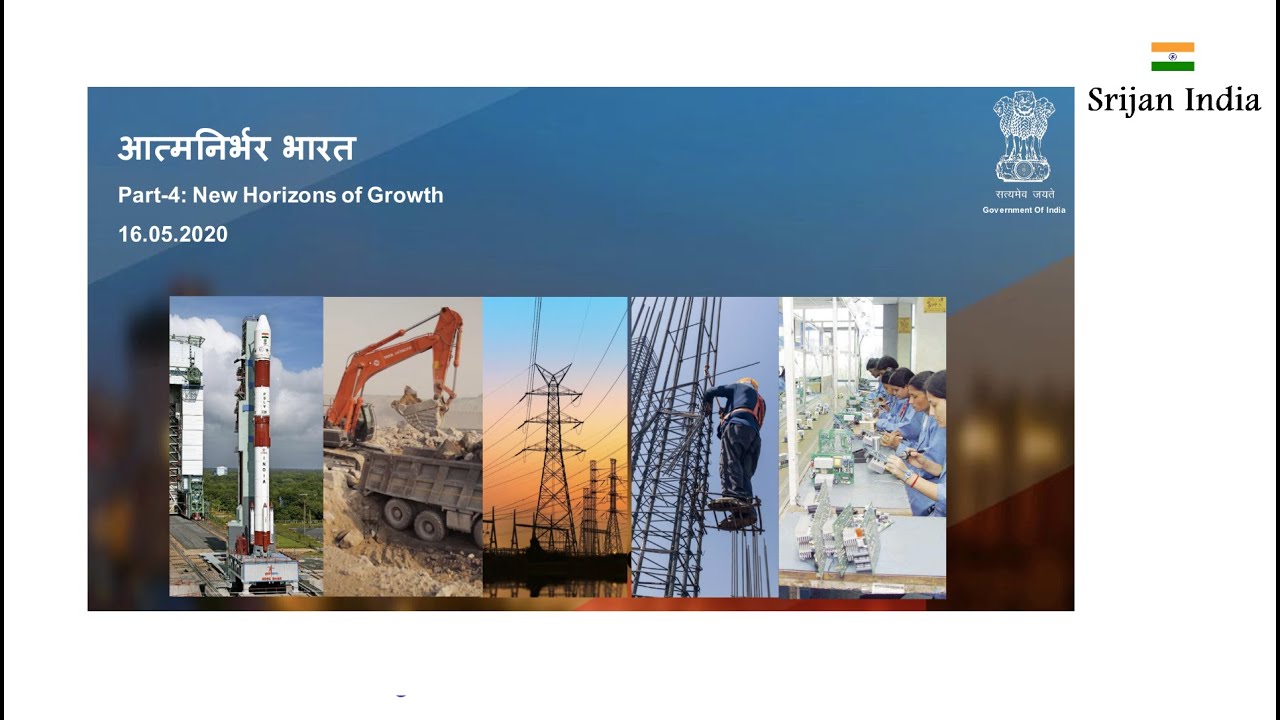 Self Reliant India | New Horizons of Growth | Srijan India
