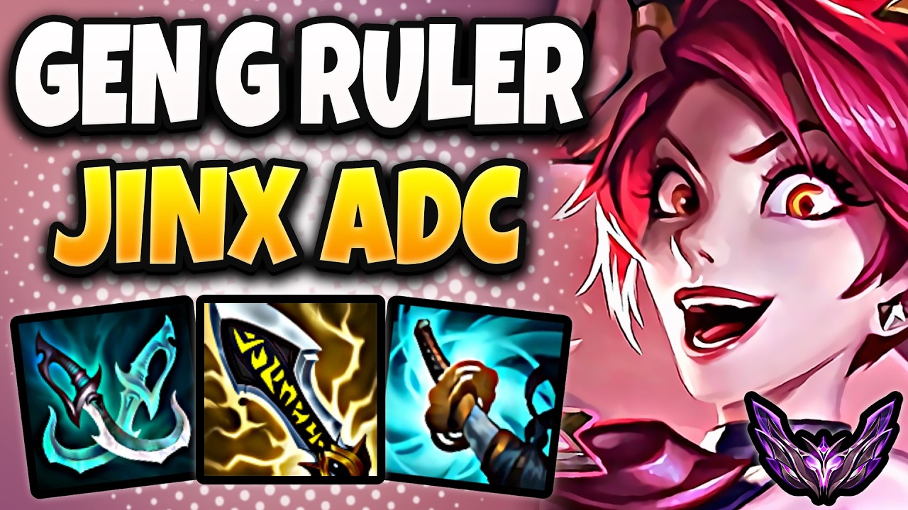 Jinx vs Varus ADC [ Gen.G Ruler ] Korea Master Patch 26.2 ✅