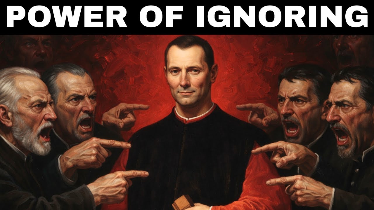 Art Of Ignoring People! Most Ruthless Power Machiavelli Taught