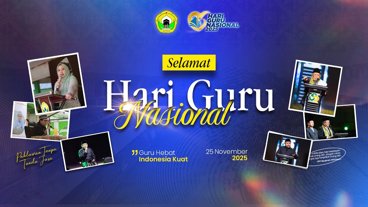 HARI GURU NASIONAL 2025 | PONDOK PESANTREN DAARUL RAHMAN III