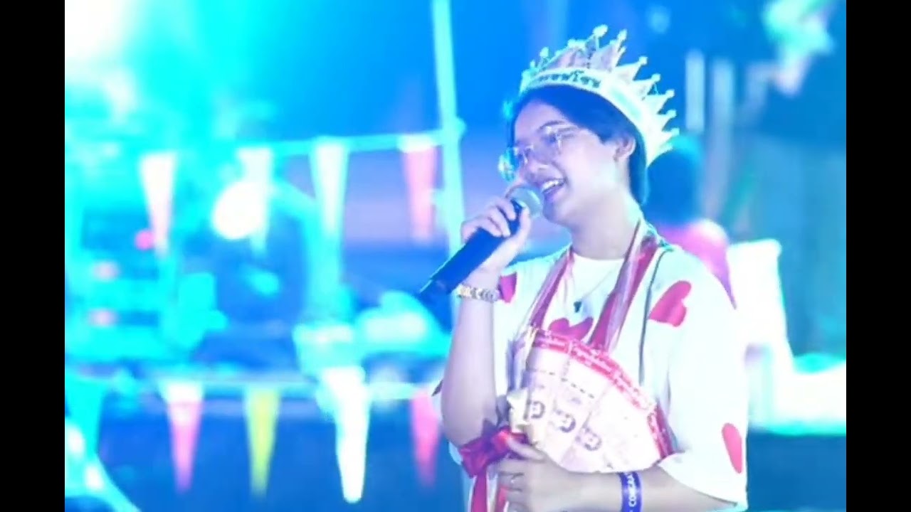 น้องต้นข้าว แนะนำพี่ๆอาจาร์ยวง โรงเรียนกาญจนาณ วัดรางขาม จังหวัดกาญจนบุรี