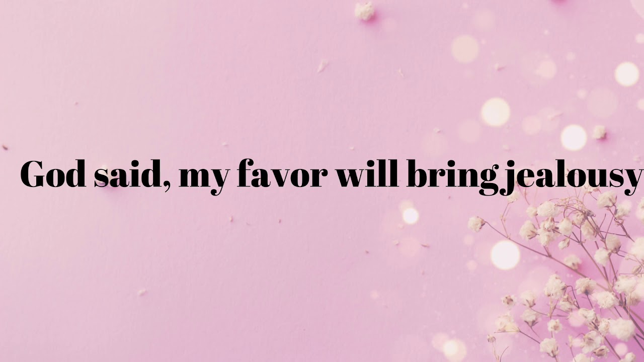 Prophetic word: God said, my favor On your life will bring jealousy! Prophetic warning ⚠️ December
