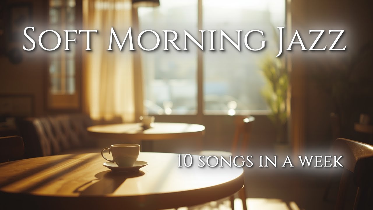 Morning Jazz Cafe ☕ Soft Morning Ambient Jazz | 아침 햇살, 조용한 재즈 카페 브금 | Café Resonance #06