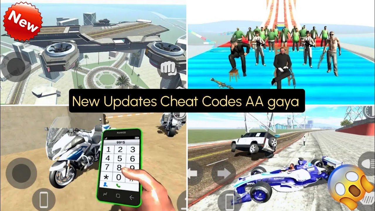 Indian Bike Driving 3D New Helicarrier And Police Bike 🤯🔥 Updates AA gaya | Gameplay | Affect2.O 