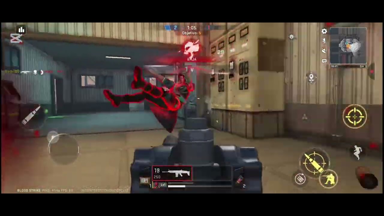 Fue una partida muy frenética #bloodstrike 