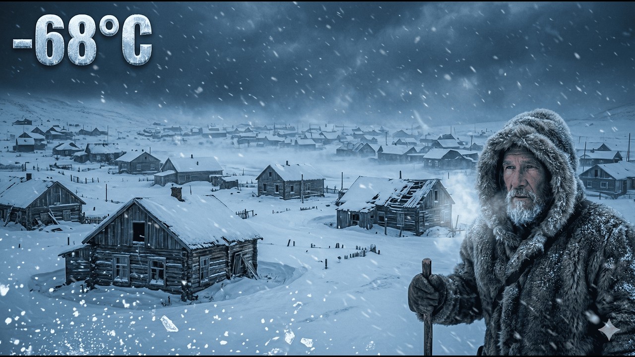 The Last Person Living in This Frozen Village (–68°C)