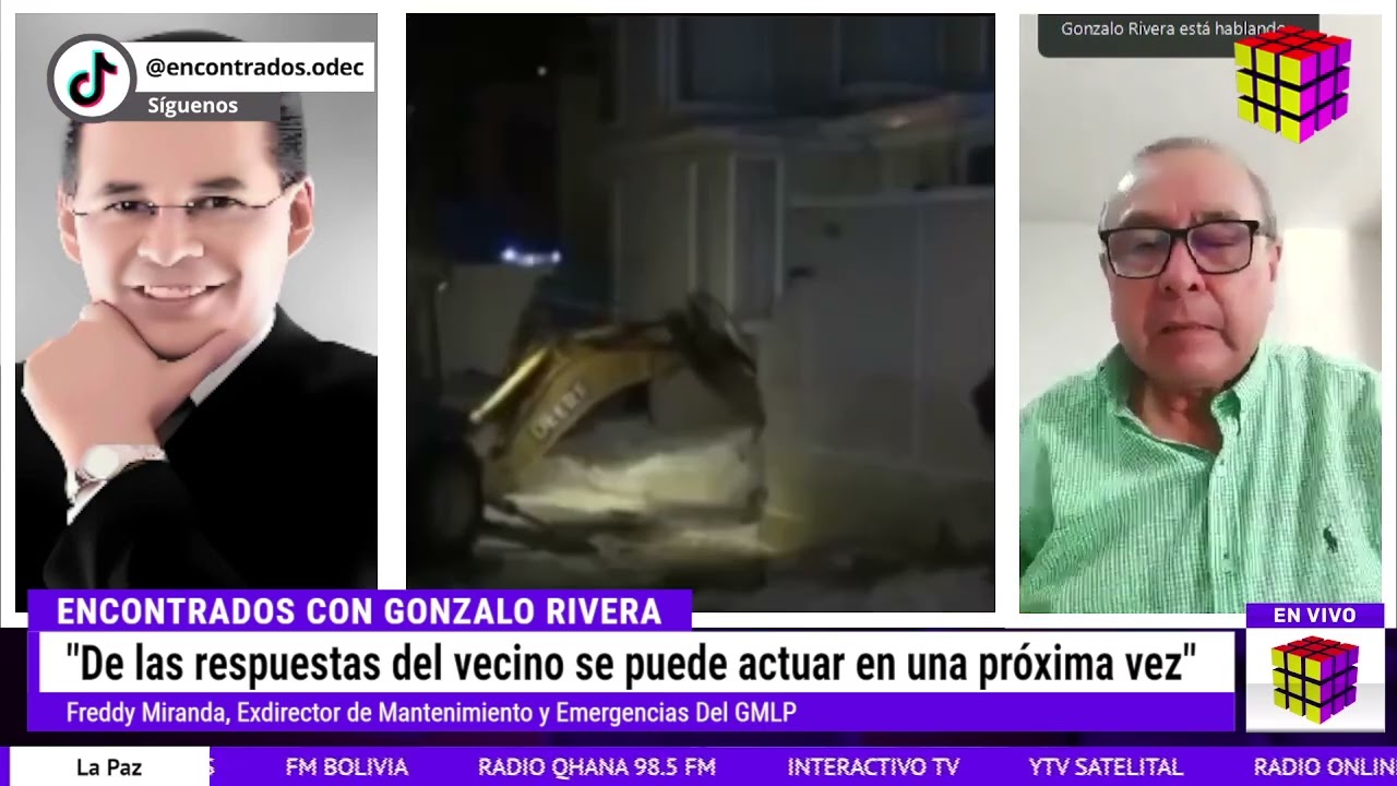 Lluvias intensas e inundaciones en La Paz, zona sur