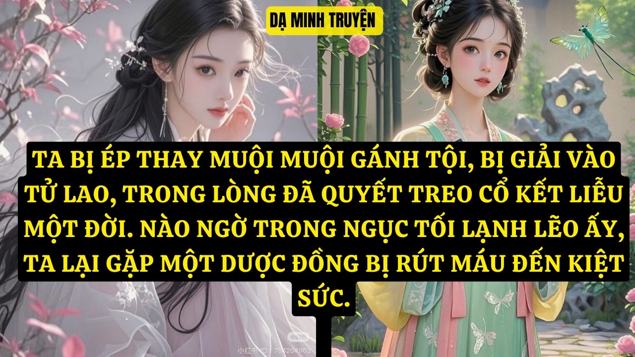 TRUYỆN: TA BỊ ÉP THAY MUỘI MUỘI GÁNH TỘI, BỊ GIẢI VÀO TỬ LAO, TRONG LÒNG ĐÃ QUYẾT TREO CỔ KẾT  DM191