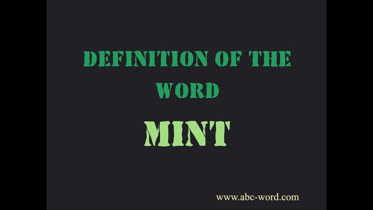 Definition of the word 