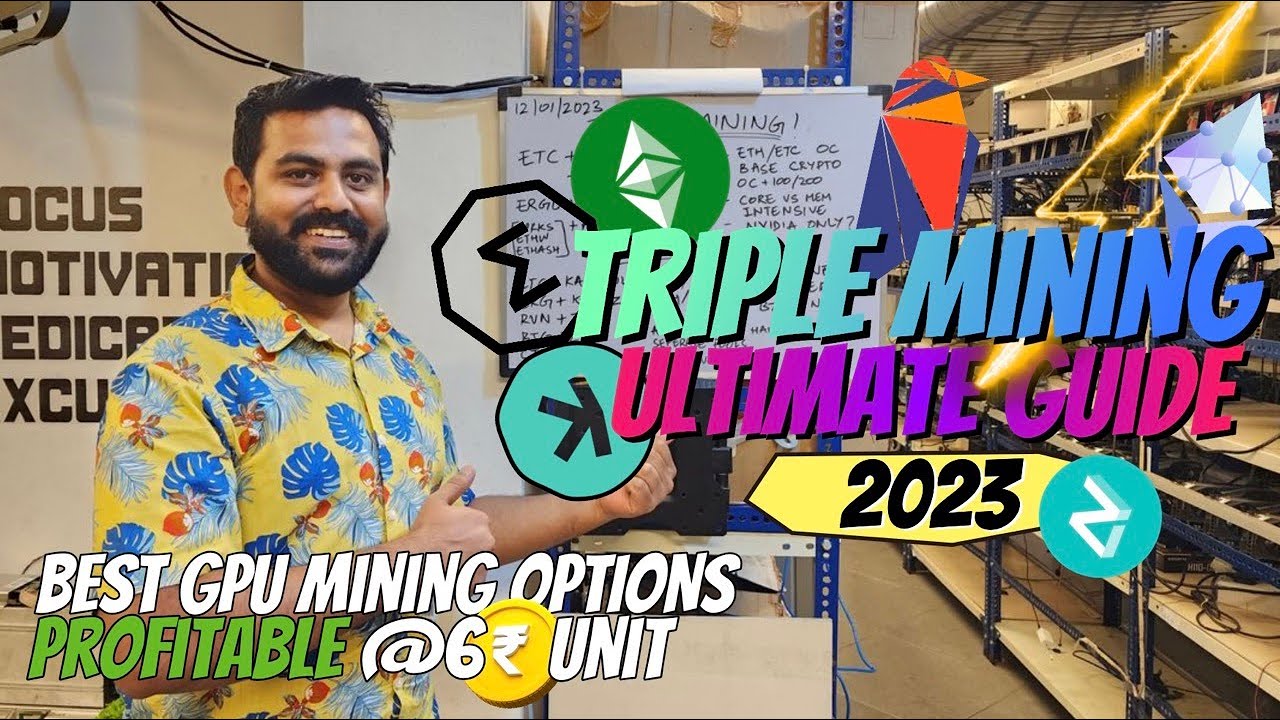 IMP!⚡️Pushing GPU Mining Profits up! 🔥 UPDATED Dual / Triple Mining guide 2023 | Crypto Mining India