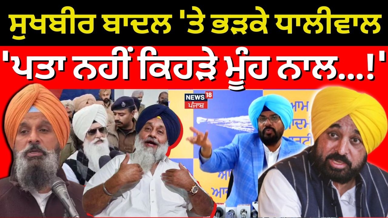 Kuldeep Dhaliwal on Akali Dal | Sukhbir Badal 'ਤੇ ਭੜਕੇ ਧਾਲੀਵਾਲ, 'ਪਤਾ ਨਹੀਂ ਕਿਹੜੇ ਮੂੰਹ ਨਾਲ...!'