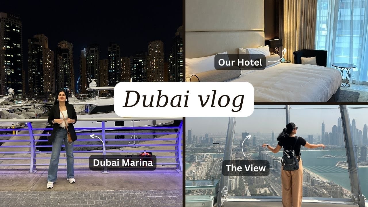Dubai Dhow Cruise, The View, Mono Rail to Palm Jumeirah 😍 | Dubai 2.0 😍❤️ | The MaHi Way | Vlog #81