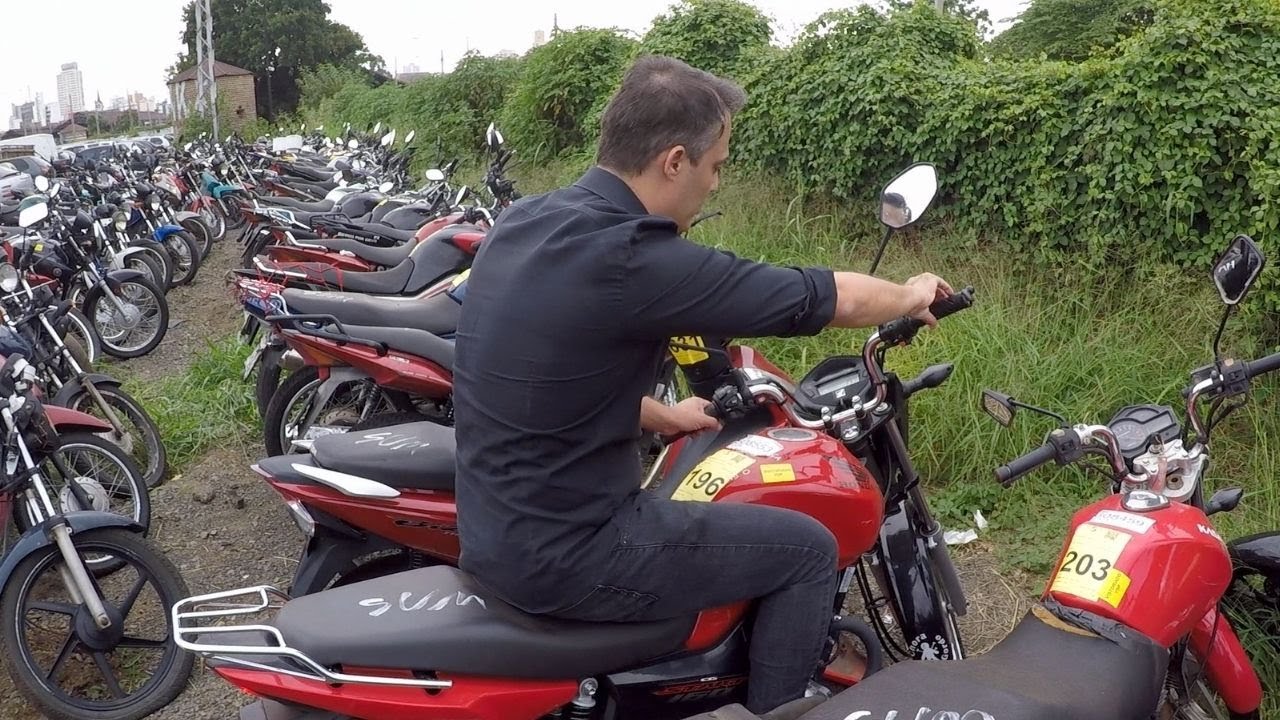 MOTO DE LEILÃO PARA TRABALHAR *as mais baratas*