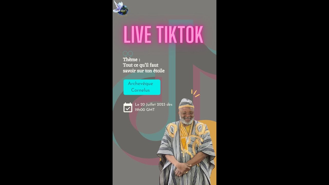 Live tiktok/Archevêque Cornelus Jean Grégoire MEBA/ Chapelle De Vie