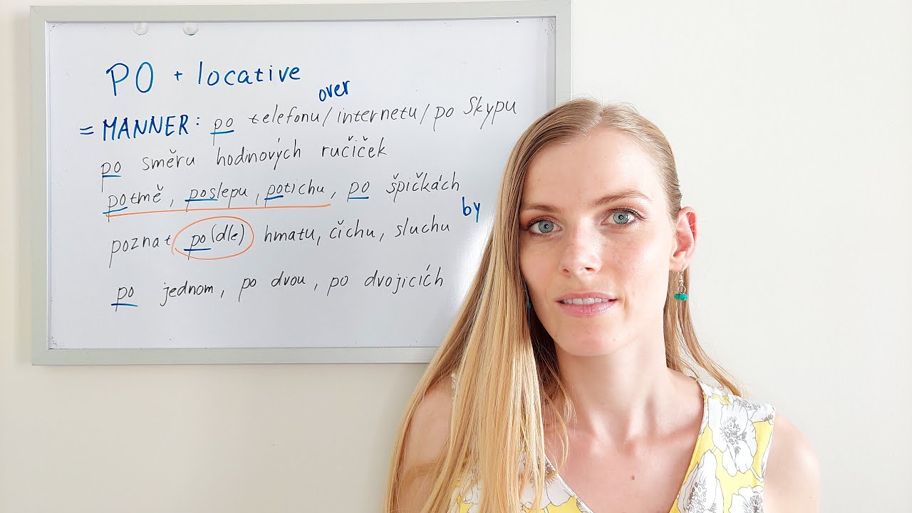 A je po všem! ⏱️ Czech Preposition PO