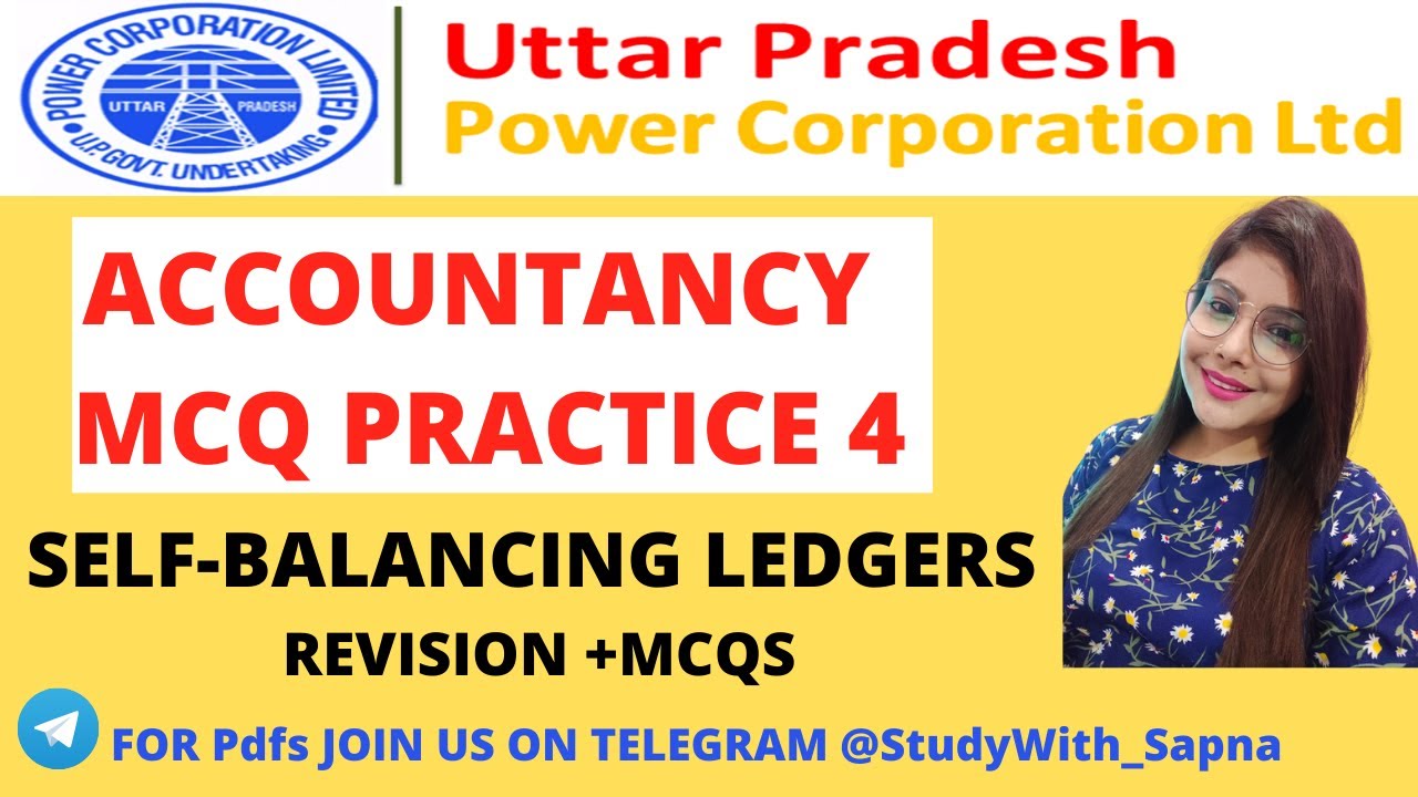 SELF BALANCING AND SECTIONAL BALANCING LEDGER #uppcl #assistantaccountant #accounting #mcq