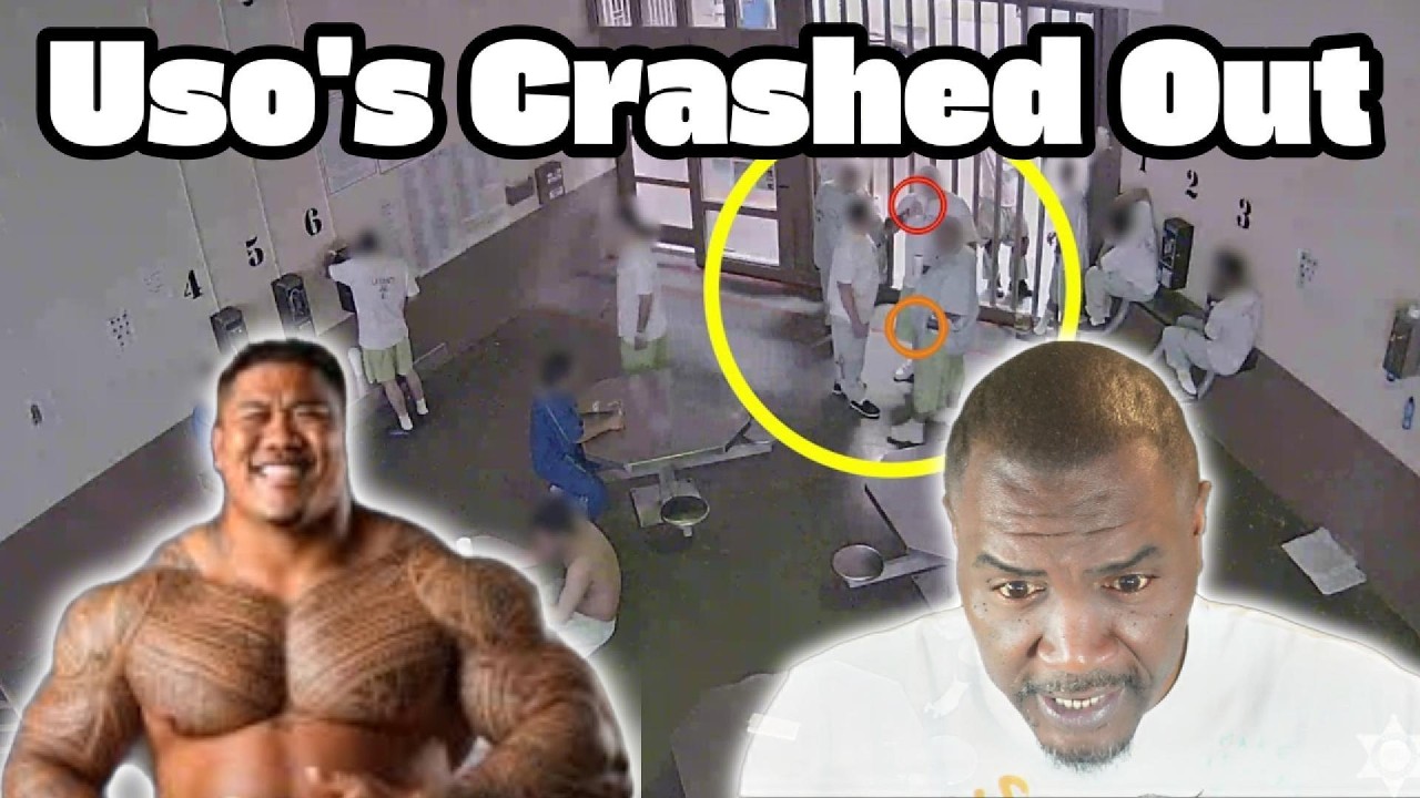 Huge Samoan Breaks A Crip's Back(LA County Jail Bloodshed)