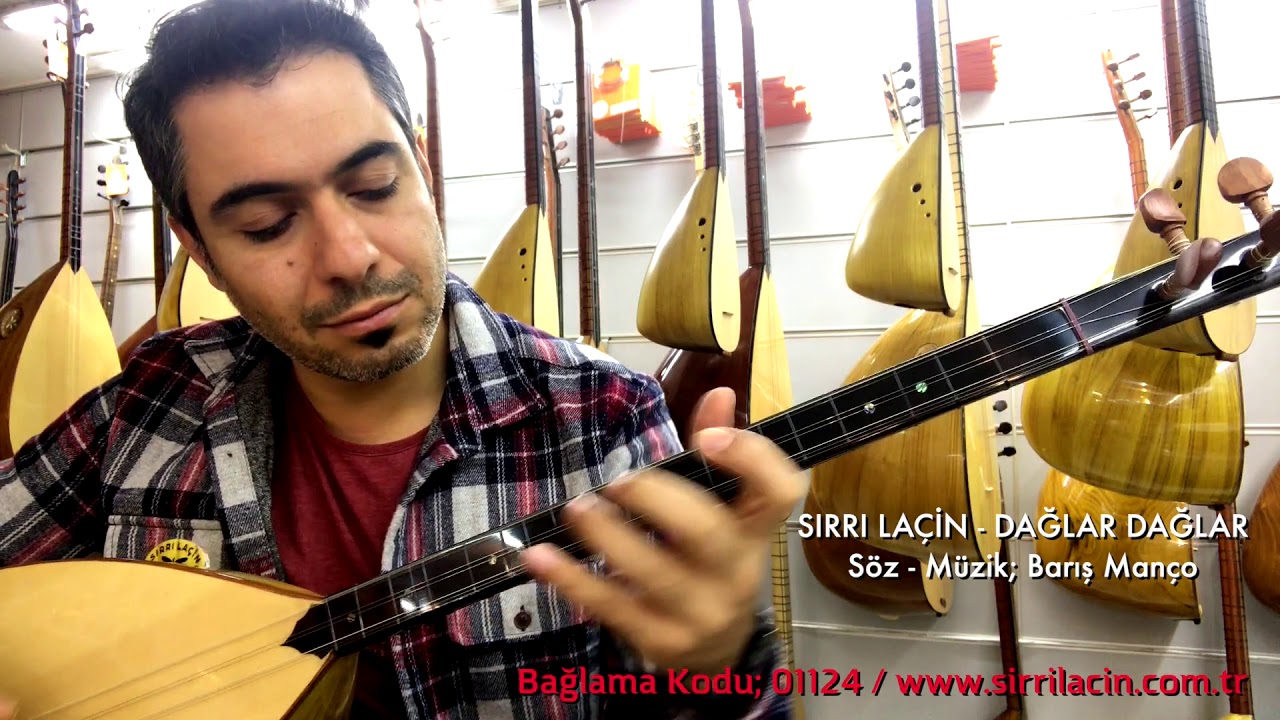 SIRRI LAÇİN ~ DAĞLAR DAĞLAR / ENSTRÜMANTAL (BARIŞ MANÇO ŞARKISI) #barışmanço #dağlardağlar