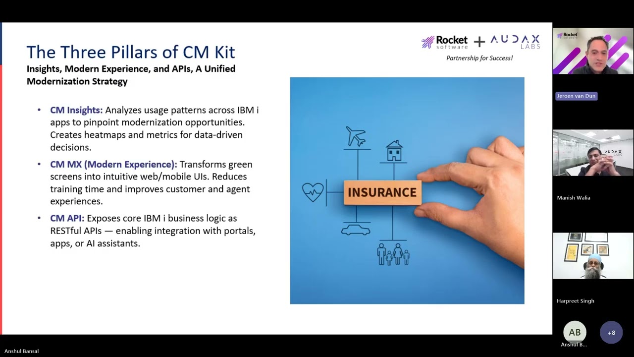 IBM i Modernization in Insurance Driving Self Service and Customer Engagement