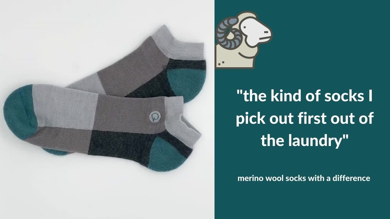 Merino Wool socks with a difference