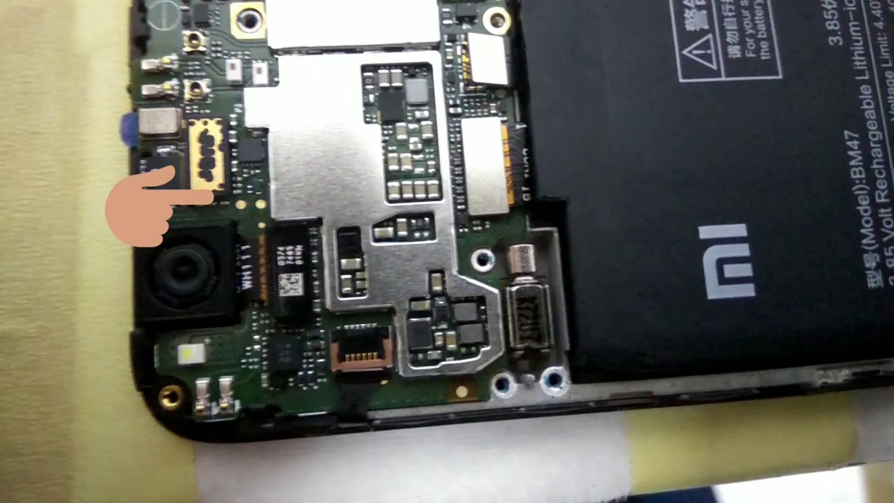 EDL Mode Redmi 4X (Test Point)