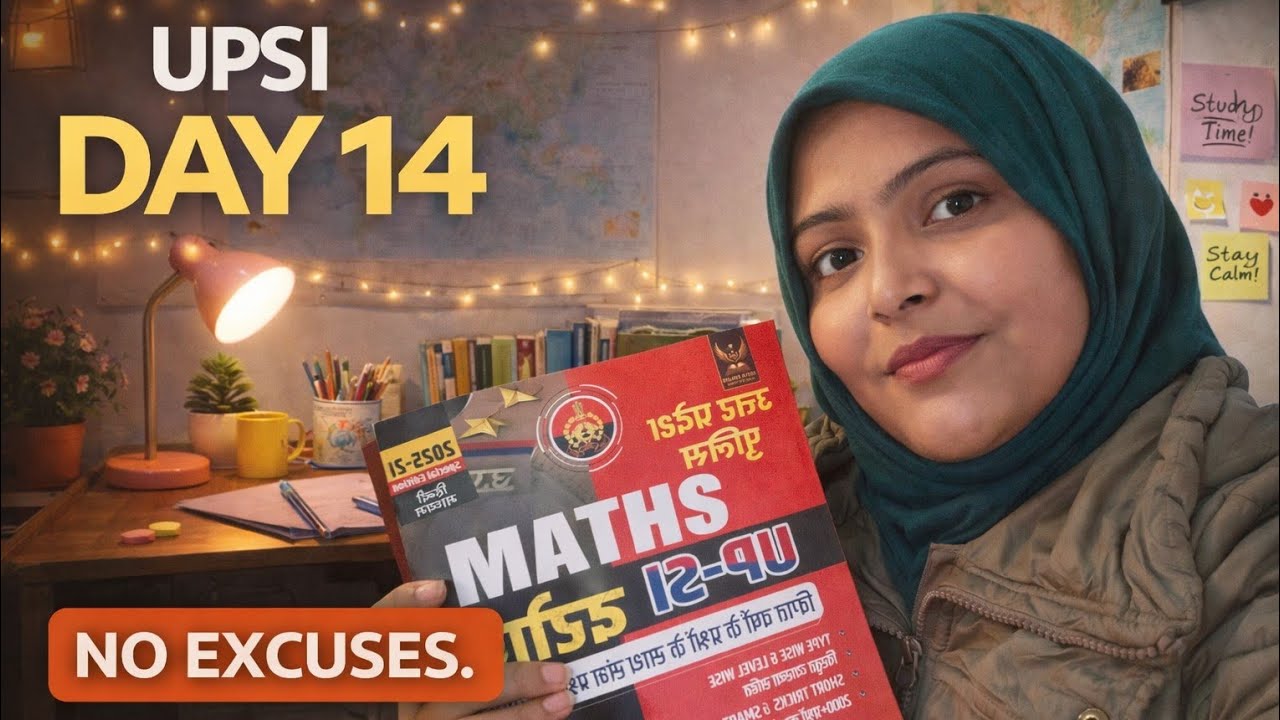 UPSI DAY 14 STUDY ROUTINE | HOW I AM PREPARING FOR UPSI 2025 ? #upsi #pcsworld #studyvlog