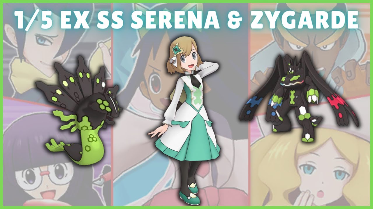 1/5 EX SS Serena AKA The Skip Ticket! Showcase Vs Off Type 2k Points MM | Pokemon Masters EX