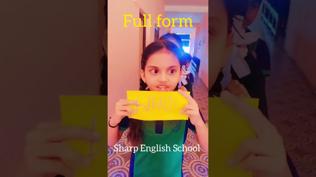 Full form activity by # 3rd #standard # children